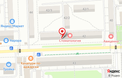 Стоматологический кабинет в Ростове-на-Дону на карте