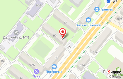 Студия красоты Бьюти велф на карте