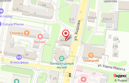 Юридическая компания Линия Защиты в Ленинском районе на карте