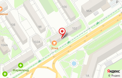 Тюменское центральное агентство воздушных сообщений на Ямской улице на карте