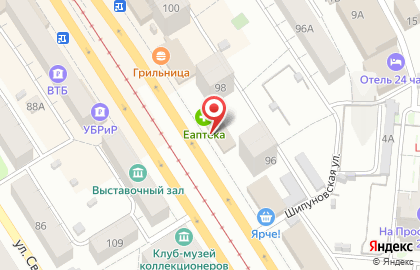 СберБанк на проспекте Ленина, 96е на карте