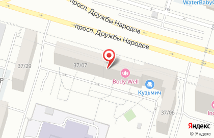 Пункт обслуживания Faberlic на проспекте Дружбы Народов на карте