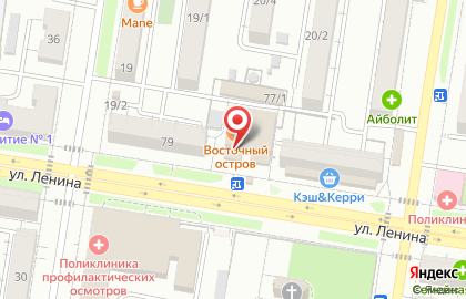 Торговый комплекс Березка в Благовещенске на карте