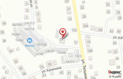 Автомастерская Запад Авто на карте