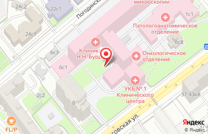 МГМУ, Первый Московский государственный медицинский университет им. И.М. Сеченова на Спортивной на карте