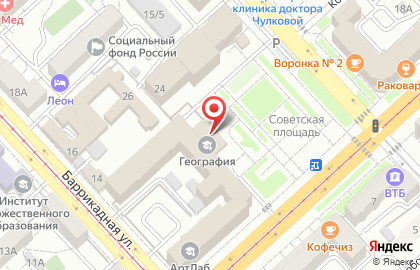 Служба доставки Суши Даром на Рабоче-Крестьянской улице на карте