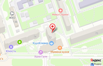 ОАО Банкомат, Балтийский Банк на проспекте Циолковского на карте
