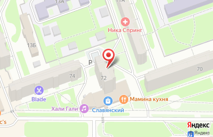 Тёрка на карте