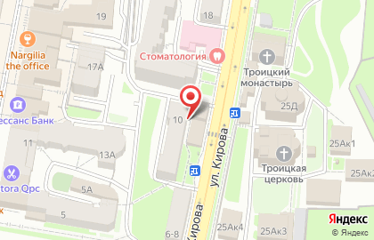 Банкомат Росгосстрах-Банк на улице Кирова на карте