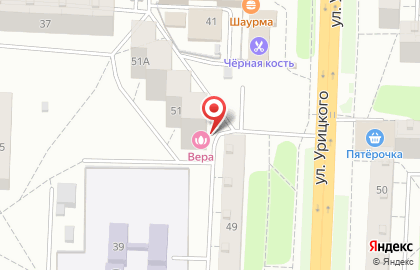 Салон красоты Вера на улице Урицкого, 51 в Орехово-Зуево на карте