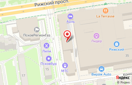 Фронда на улице Киселёва на карте