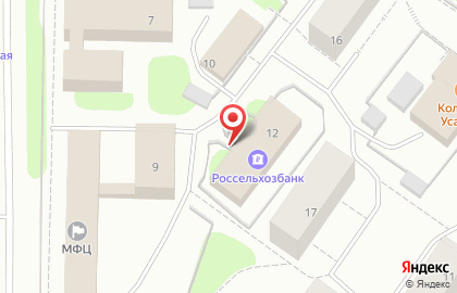 Банкомат Россельхозбанк в Мурманске на карте