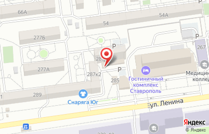 Агентство юридических услуг Паритет на улице Ленина на карте