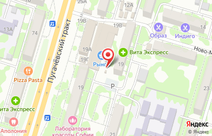 Магазин Сладкая сказка в Ново-Молодёжном переулке на карте