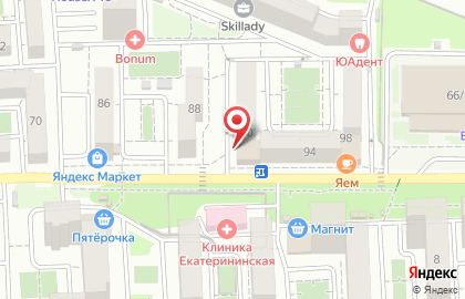 Мясная лавка Рулька на Восточно-Кругликовской улице на карте