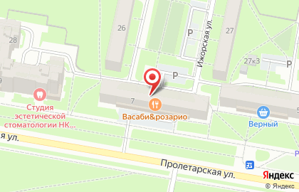 Магазин сувениров и подарков на Пролетарской (Колпинский район), 7 на карте