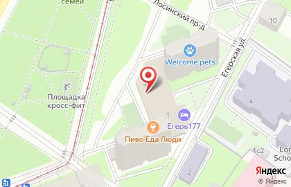 МирБир в Москве на карте