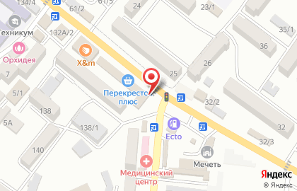 Ресторан быстрого питания Мангал в Буйнакске на карте
