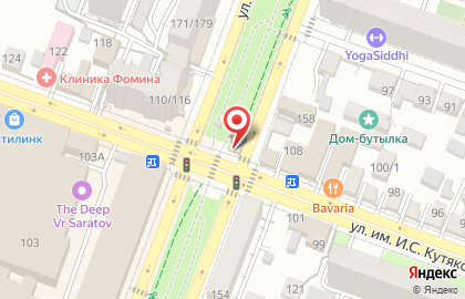 Магазин Bier Haus в Кировском районе на карте