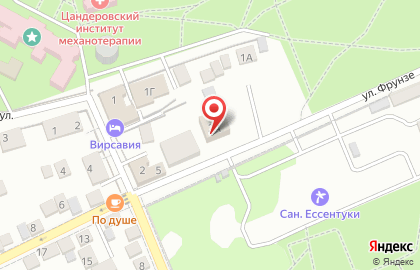Отдел Управления ФСБ РФ по Ставропольскому краю в г. Ессентуки на карте