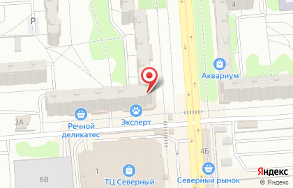 Парикмахерская Блеск в Коминтерновском районе на карте