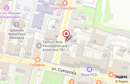 Магазин У Палыча на улице Воронина на карте