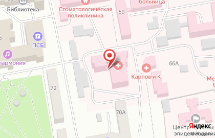 Республиканская детская клиническая больница на улице Чертыгашева, г Абакан, ул Чертыгашева, д 63/1А на карте