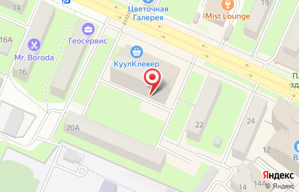 Магазин мужской одежды Сударь на Московском проспекте на карте