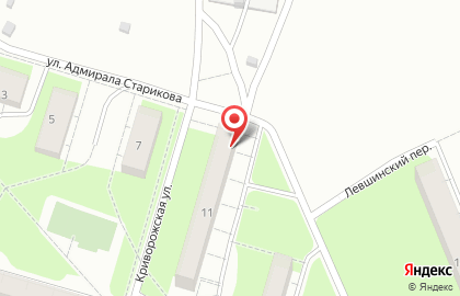 Общественный центр Левшино в Орджоникидзевском районе на карте