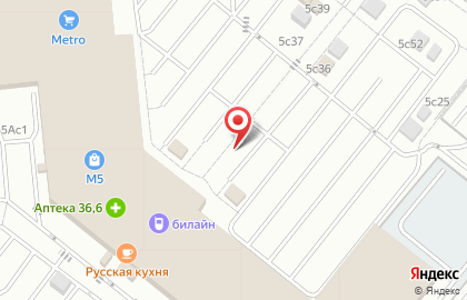 БАКО на Новорязанском шоссе на карте