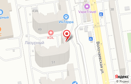 Ателье Merci в Октябрьском районе на карте