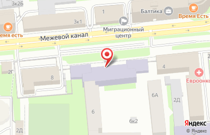 Государственный университет морского и речного флота им. адмирала С.О. Макарова в Санкт-Петербурге на карте