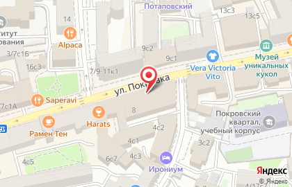 Кофейня Кофецвет на улице Покровка на карте