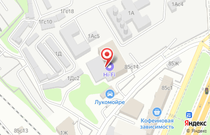 Ветеринарная станция «Любимец» на Шереметьевской улице на карте