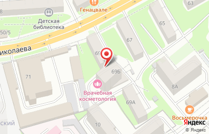 Парикмахерская, ИП Черникова Г.И. на карте