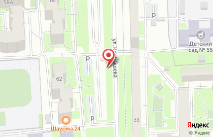 Автостоянка в Казани на карте