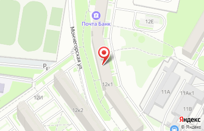 Центр отправки экспресс-почты EMS Почта России на Мончегорской улице на карте