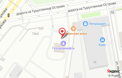 АЗС Фаэтон в Кировском районе на карте