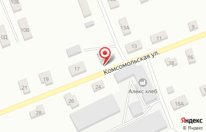 Магазин Тюльпан на Комсомольской на карте