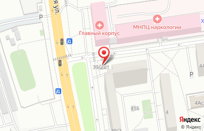 Продовольственный магазин в Москве на карте