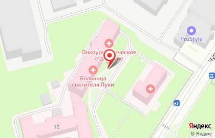 Реабилитационный Центр Клинической Больницы Святителя Луки (профессора Медицины В.ф. Войно-ясенецкого) на карте