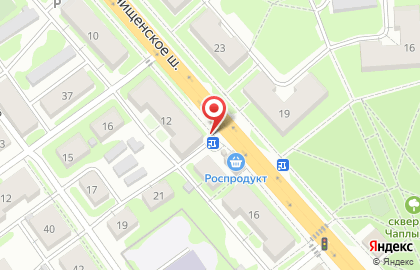 Хлебный киоск Хлебная столица на Мочищенском шоссе на карте