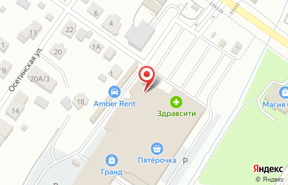 Представительство торговой марки REBET на карте