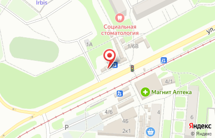 Салон связи Tele2 в Центральном районе на карте