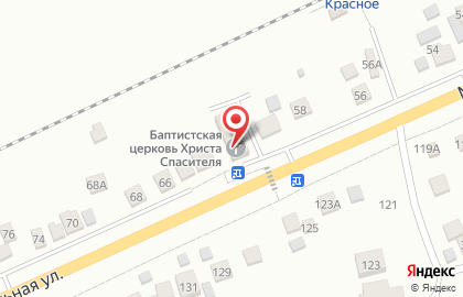 Церковь Евангельских христиан-баптистов Христа Спасителя на карте