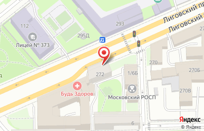Салон цветов Цветы Экспресс на Лиговском проспекте на карте