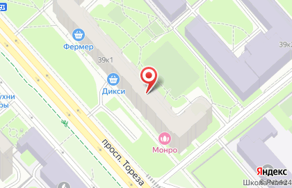 Банкомат, Банк Александровский, ОАО, Выборгский район на проспекте Тореза на карте
