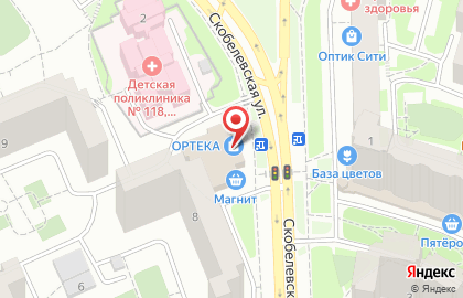 Ангел на Скобелевской улице на карте