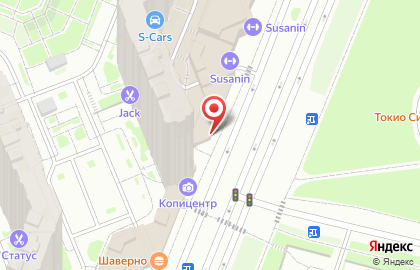 Киоск овощей и фруктов на улице Фёдора Абрамова на карте