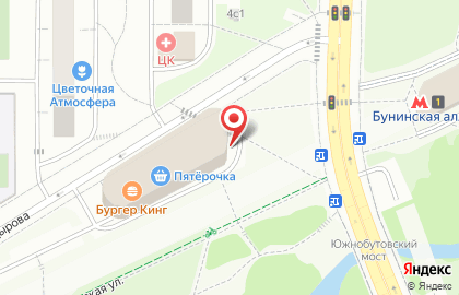 Автомат DyDo на Бунинской Аллее на карте